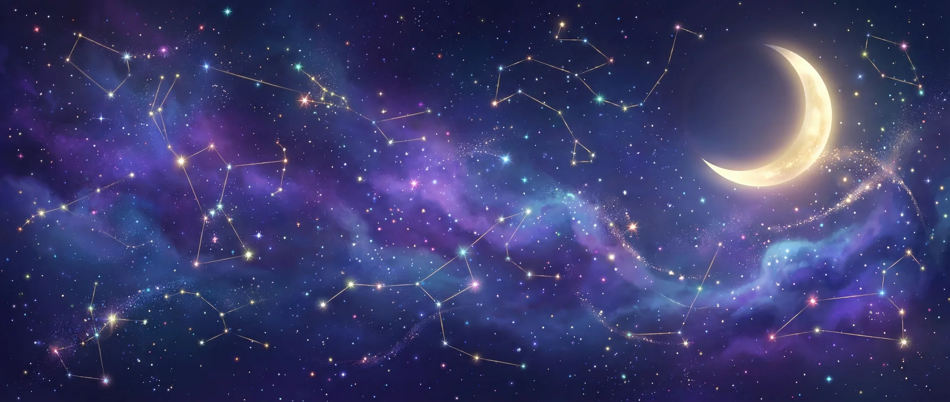 星空背景 - 冲上云霄1粤语 | 每日星座运势与塔罗占卜